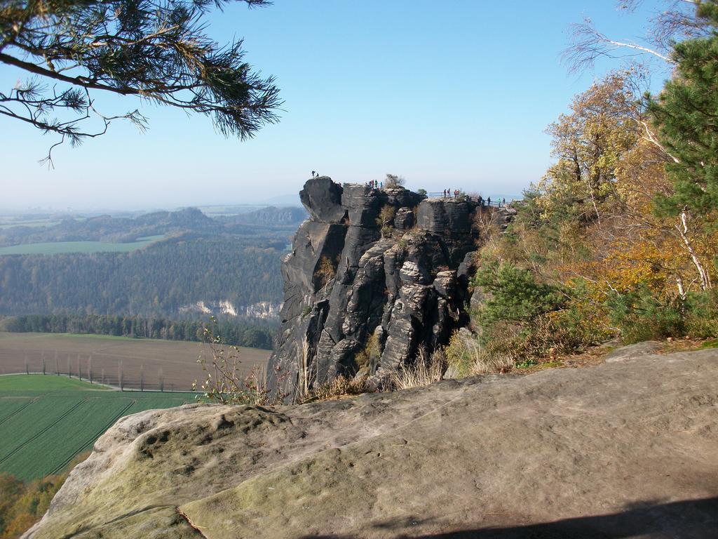 Ferienwohnung Zum Lilienstein Bad Schandau Kültér fotó