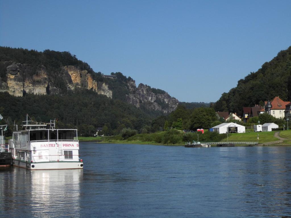Ferienwohnung Zum Lilienstein Bad Schandau Kültér fotó