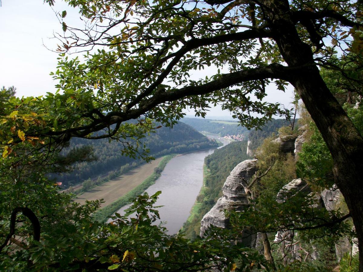 Ferienwohnung Zum Lilienstein Bad Schandau Kültér fotó