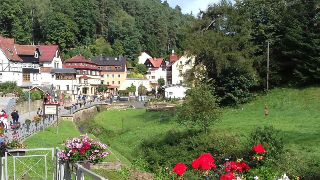 Ferienwohnung Zum Lilienstein Bad Schandau Kültér fotó