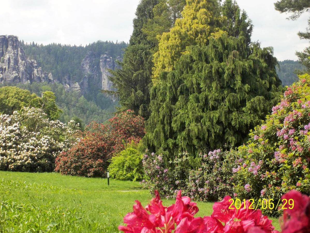 Ferienwohnung Zum Lilienstein Bad Schandau Kültér fotó