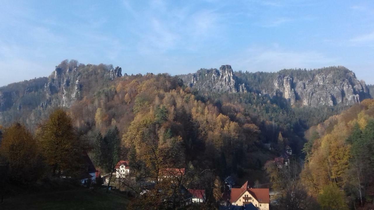 Ferienwohnung Zum Lilienstein Bad Schandau Kültér fotó