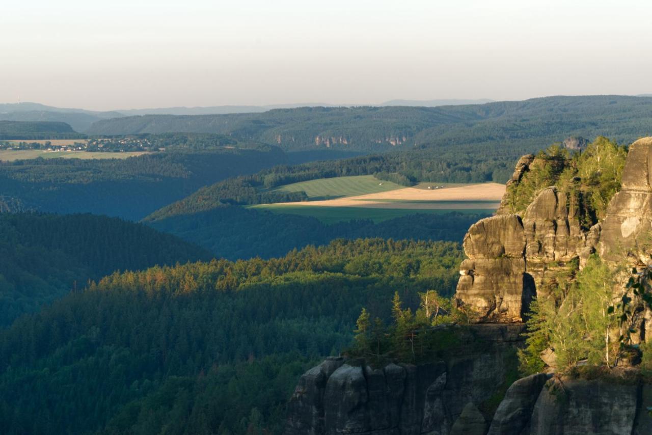Ferienwohnung Zum Lilienstein Bad Schandau Kültér fotó